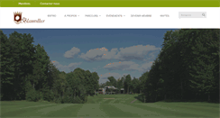 Desktop Screenshot of golfblainvillier.com