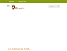 Tablet Screenshot of golfblainvillier.com